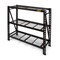 Dewalt 4-Foot Tall,  Black Frame 3 Shelf Steel Wire Deck Industrial Storage Rack 41659